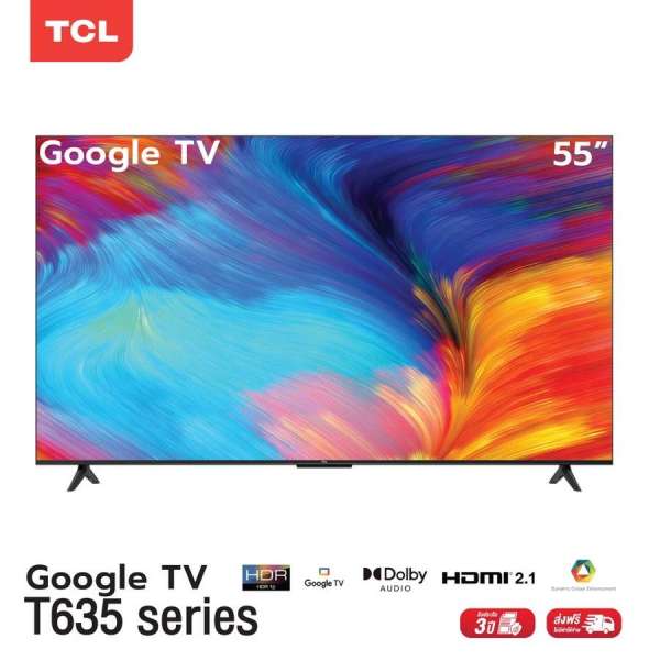 รีวิว TCL ทีวี 55 นิ้ว LED 4K คมชัด สีสันสดใส ราคาคุ้มค่า product picture